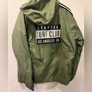 Rain zip up jacket